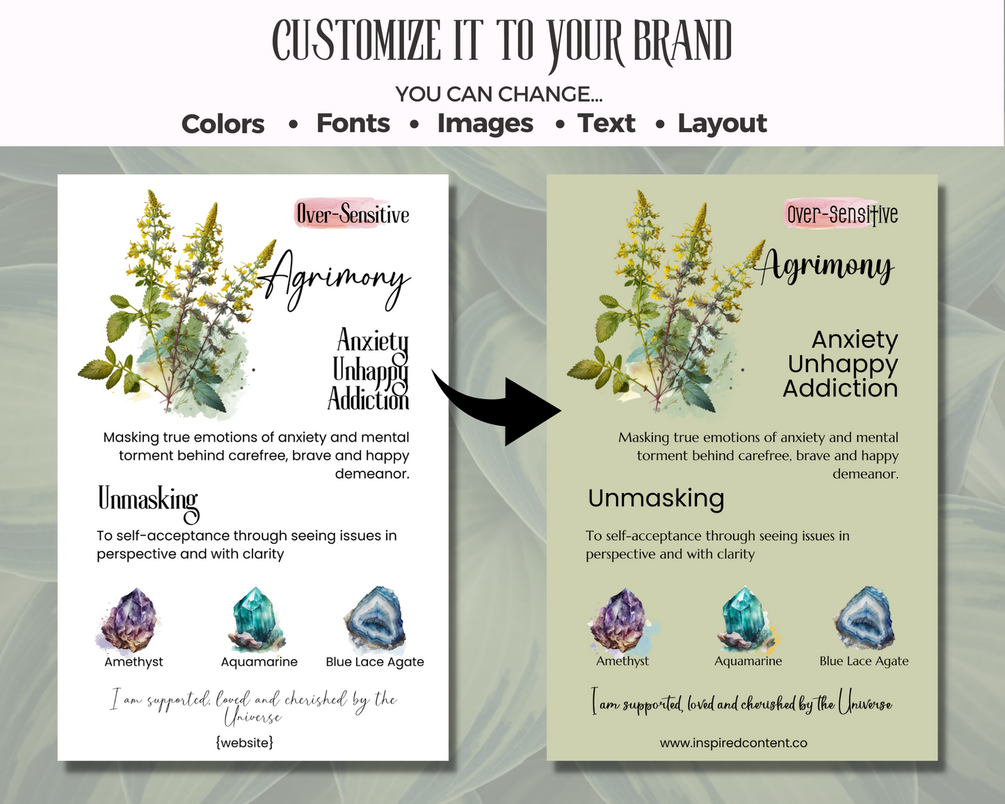 Bach Flower Cards with Crystals, Bach Remedy Healing Cards