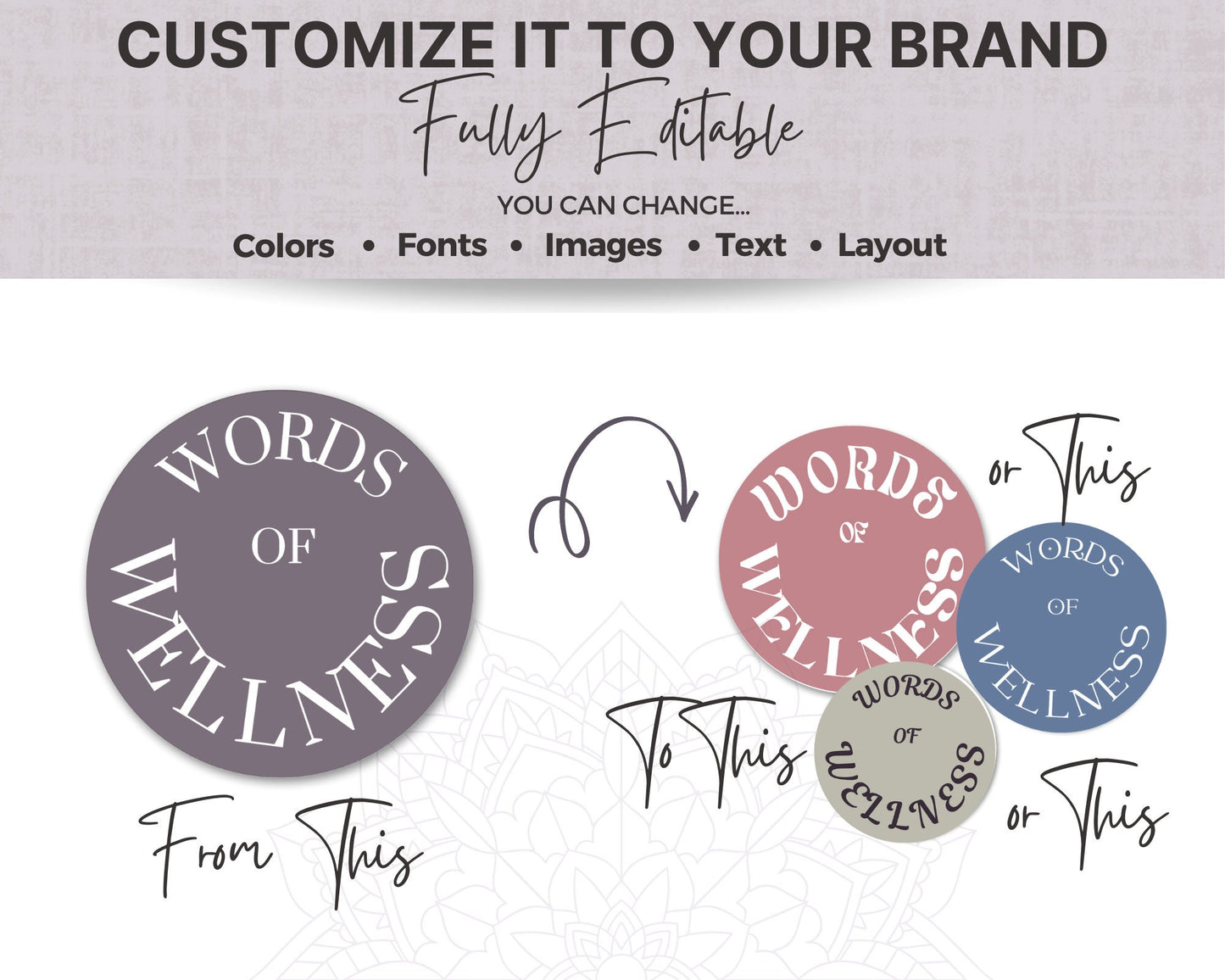 60 Reiki Healing Social Media Instagram Cover Template | Spiritual Instagram Highlights | Wellness, Energy Healing IG Branding Kit