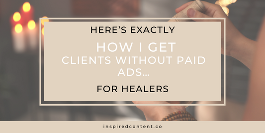 Here’s Exactly How I Get Clients Without Paid Ads…