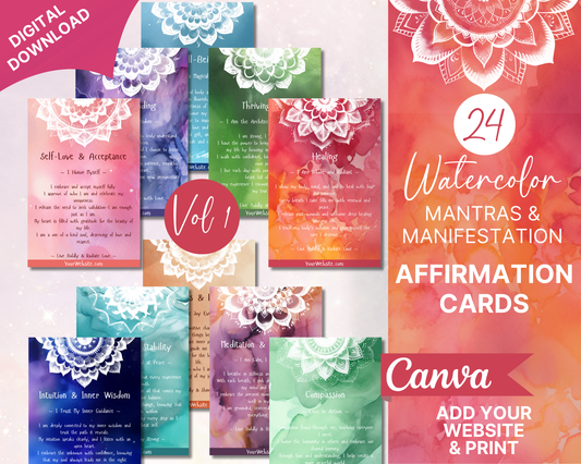 Mantras & Manifestations Affirmation Cards