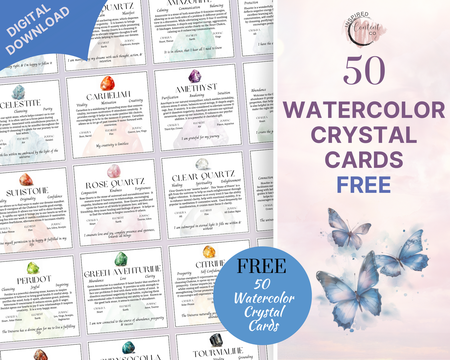 50 Crystal Cards - sign up to get them for free