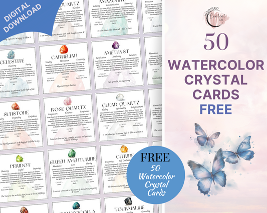 50 Crystal Cards - sign up to get them for free