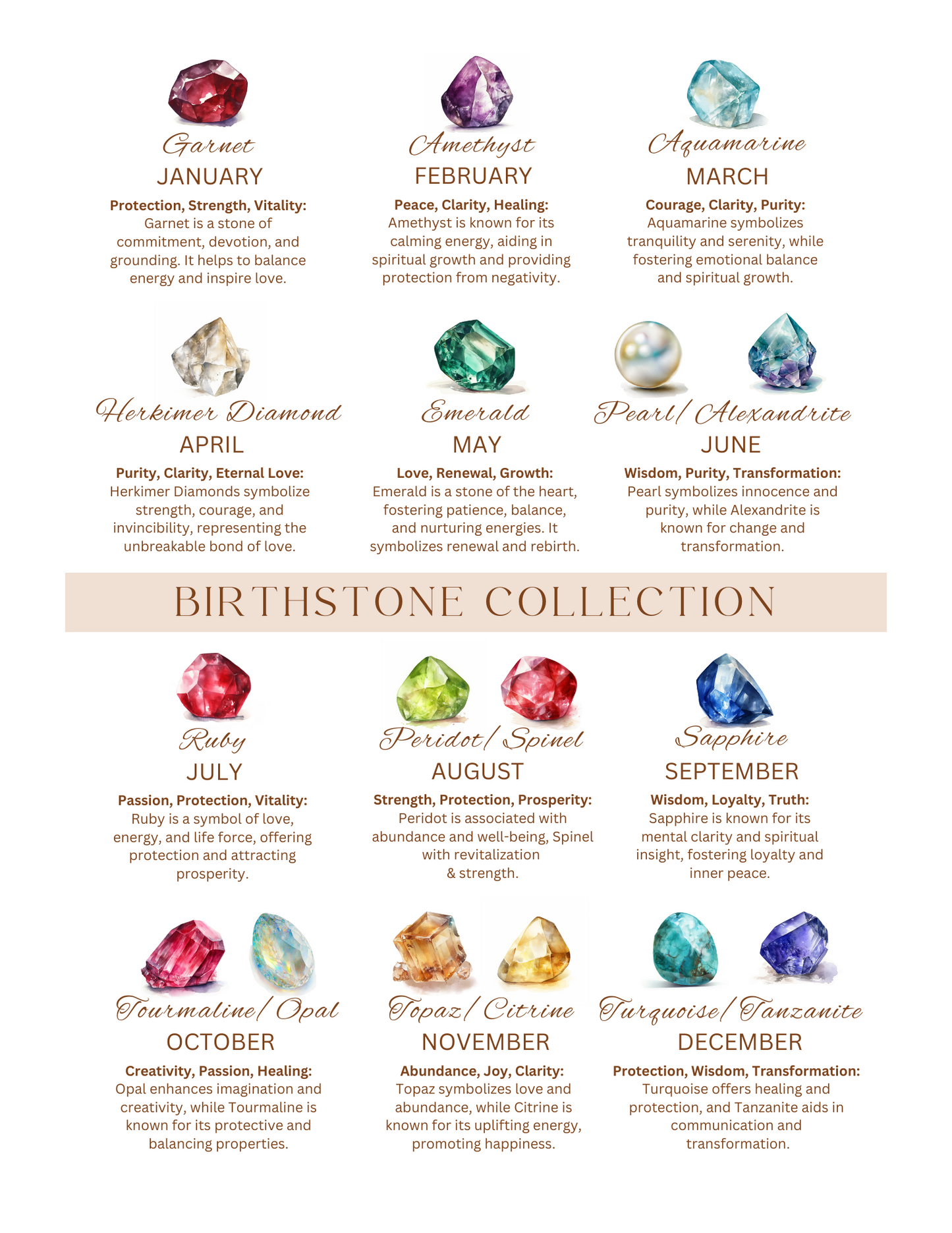 Birthstone Collection