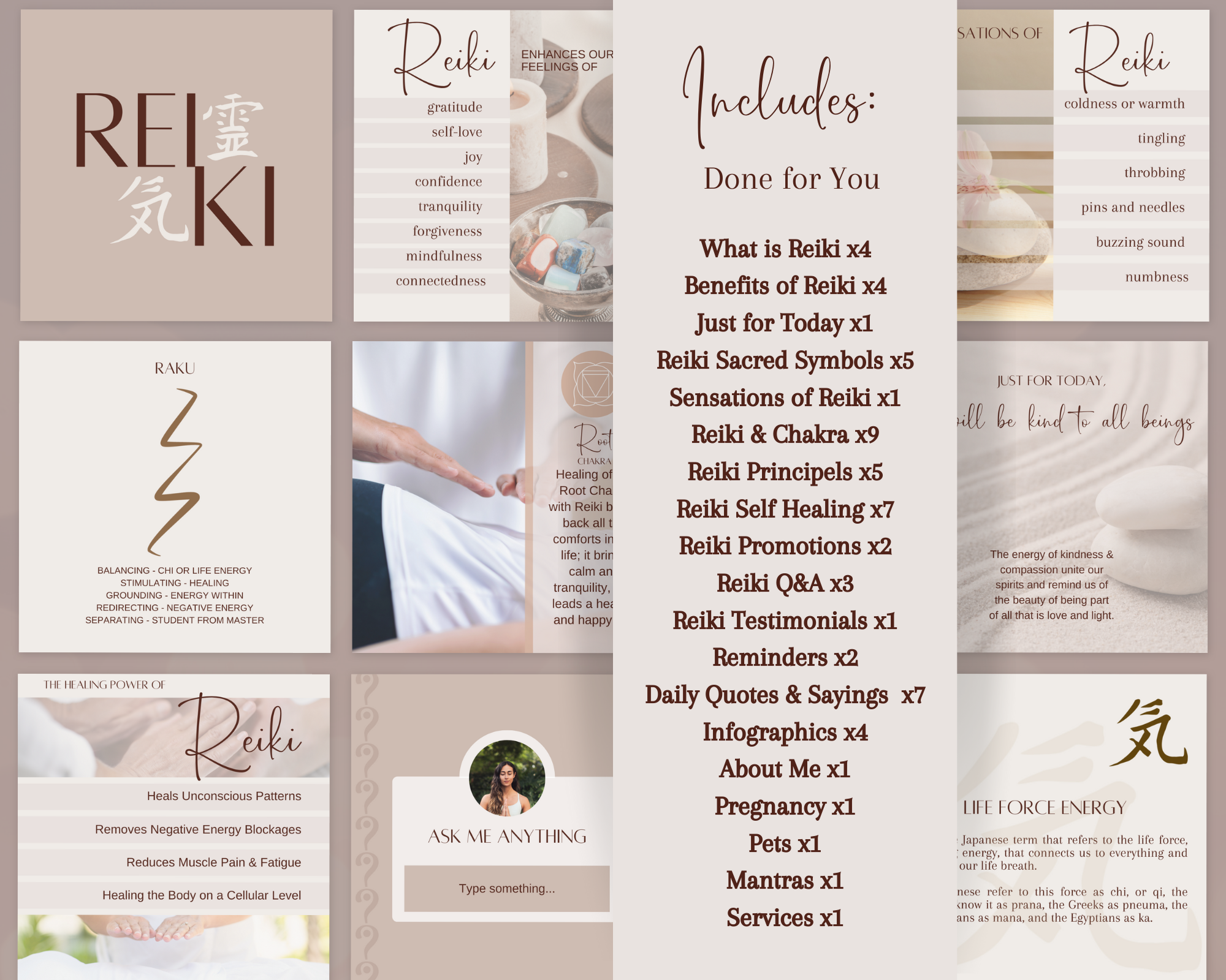 Reiki Social Media Vol 2 Collection