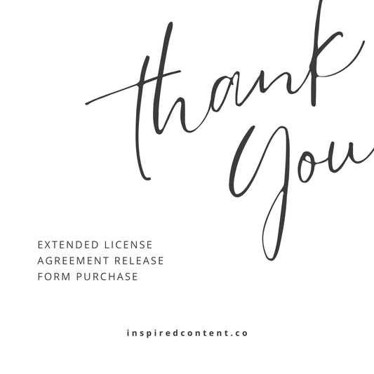 Extended Commercial License Release Form