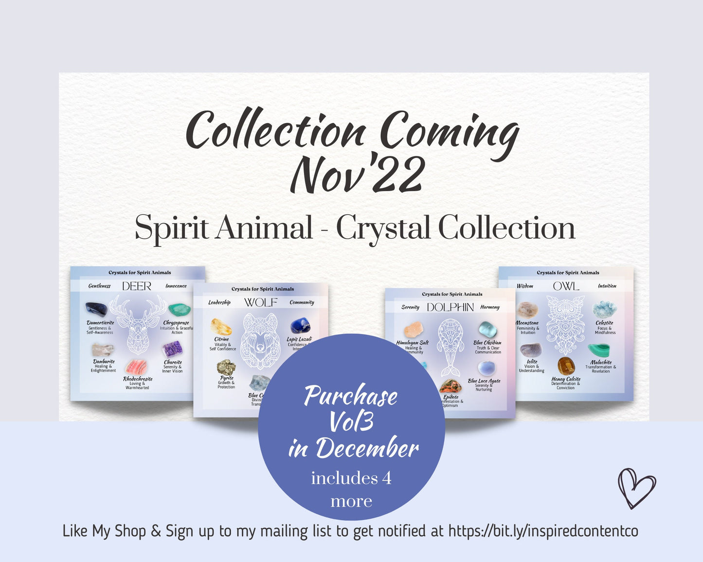 Vol 2 - Crystal Social Media Posts, Energy Healing Spiritual Instagram, Chakra Crystals Template, Crystal shop astrology crystal & witchy IG